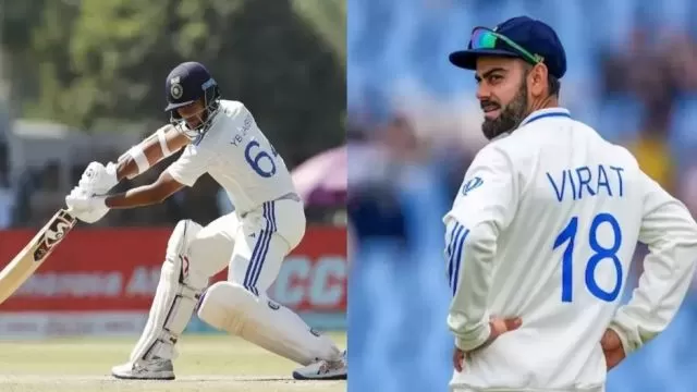 Yashasvi Jaiswal Equals Virat Kohlis record against