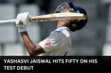 Yashasvi Jaiswal Hits Fifty