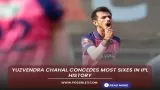 Yuzvendra Chahal concedes most