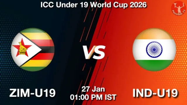 ZIM U19 vs IND U19, Pitch Report,