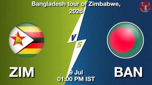 ZIM vs BAN 2nd ODI 2026, Pitch