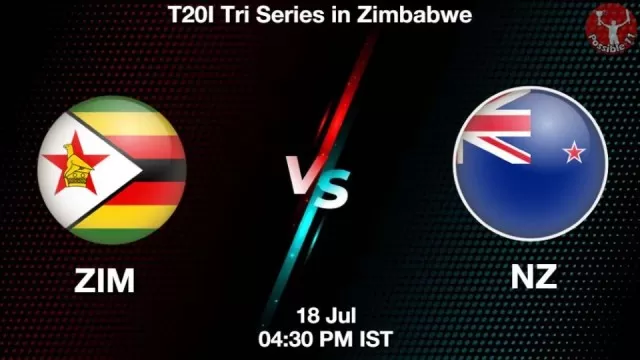 ZIM vs NZ 3rd T20I: Playing 11,