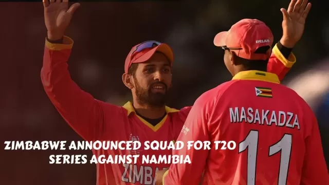 Zimbabwe announced squad for T20 series against