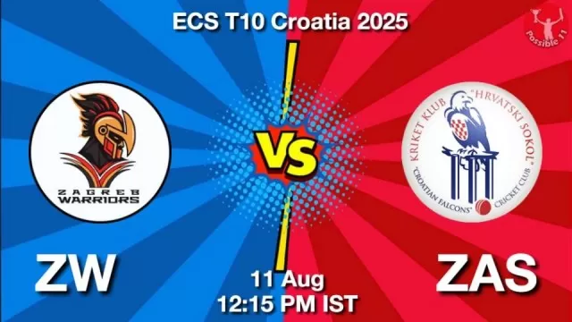 ZW vs ZAS ECS T10 2025: Playing