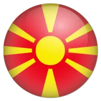 North Macedoni U20 Team Flag