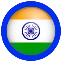 India Blue Team Flag
