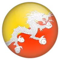 Bhutan Under 19 Team Flag