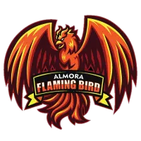 Almora Flaming Birds Women Team Flag