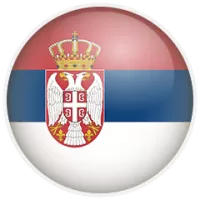 Serbia U 17 Team Flag