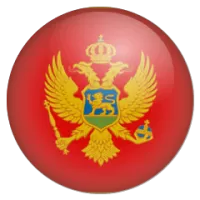 Montenegro U18 Team Flag