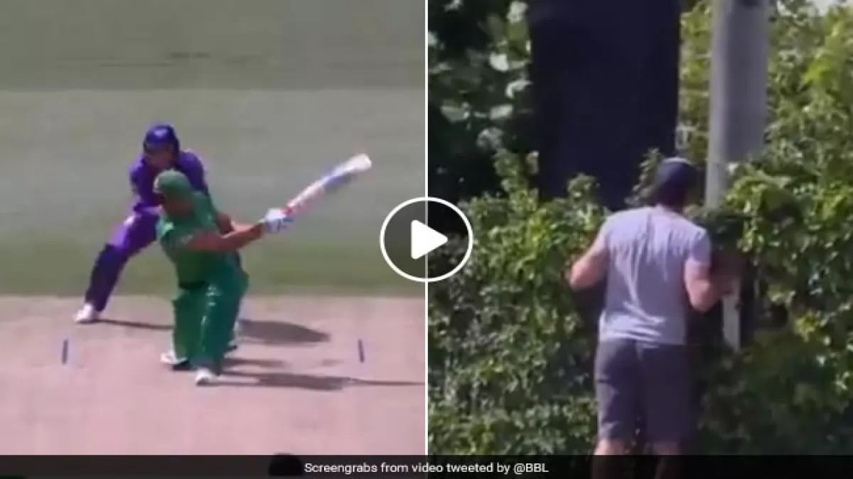 BBL 2020: मार्कस स्टोइनिस ने मारा आसमानी छ्क्का, गेंद स्टेडियम से बाहर, खेली धुआंधार 97 रन की पारी...देखें Video