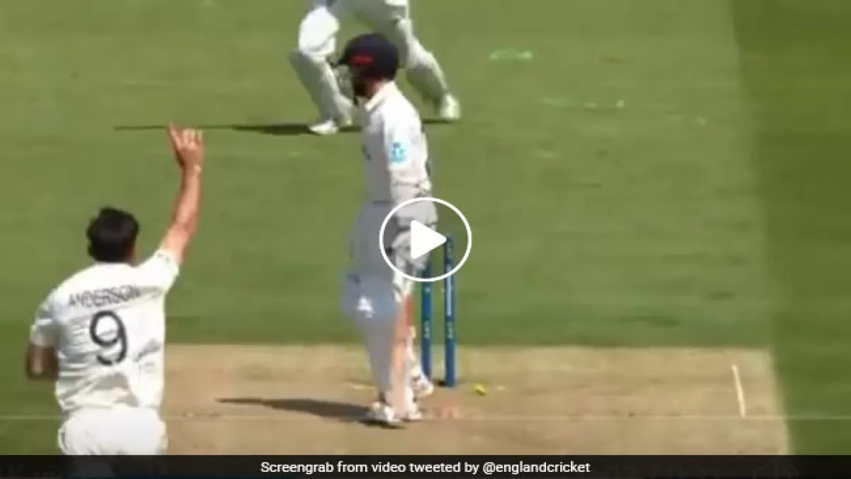 ENG vs NZ: एंडरसन ने कीवी टीम के दीवार विलियमसन को किया बोल्ड, देखते रह गए NZ कप्तान- Video