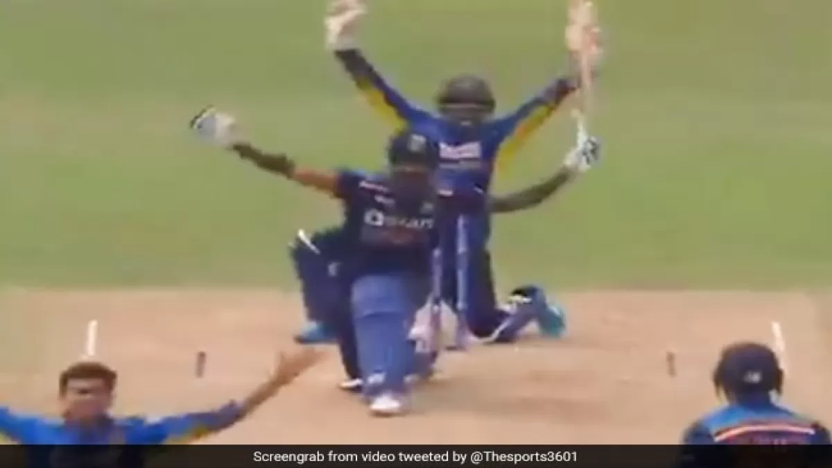 IND vs SL: श्रीलंकाई खिलाड़ियों ने पहले ही मान लिया कि बल्लेबाज हो गया आउट, तभी अंपायर ने ले ली फिरकी- Video