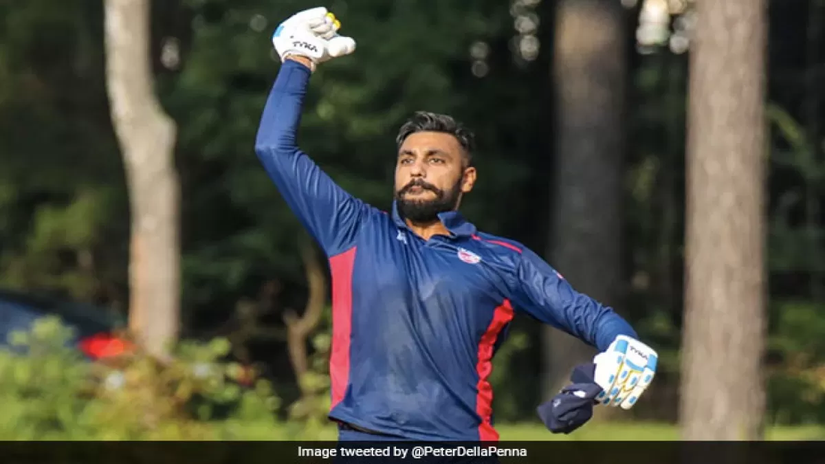भारतीय मूल के बल्लेबाज ने अमेरिका की ओर से खेलकर मचाया धमाल, ODI में 6 गेंद पर जड़े 6 छक्के