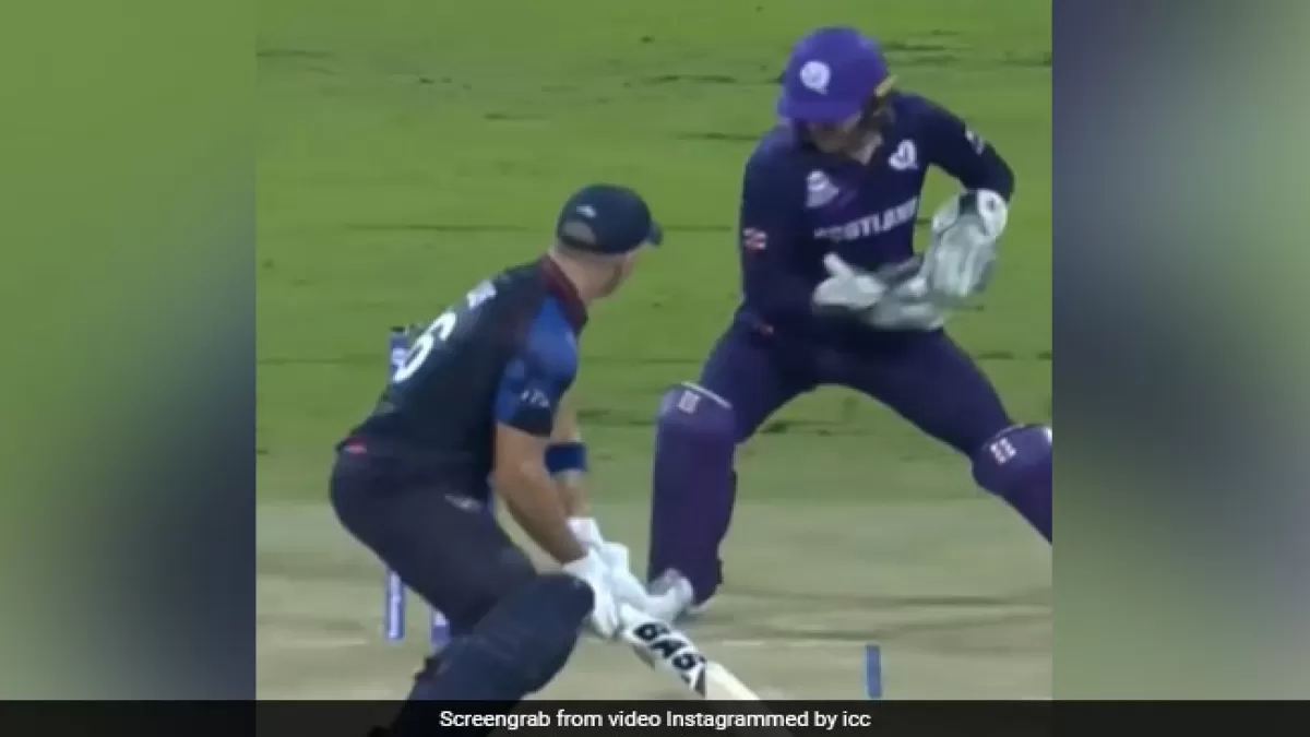 T20 World Cup: गेंदबाज ने बल्लेबाज को बनाया बेवकूफ, फंसाकर किया स्टंप, देखें Video
