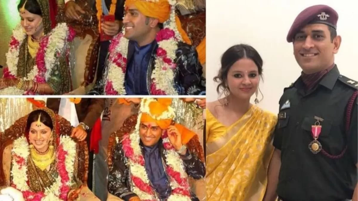 MS Dhoni Marriage Anniversary धोनी-साक्षी की शादी के 12 साल पूरे हुये