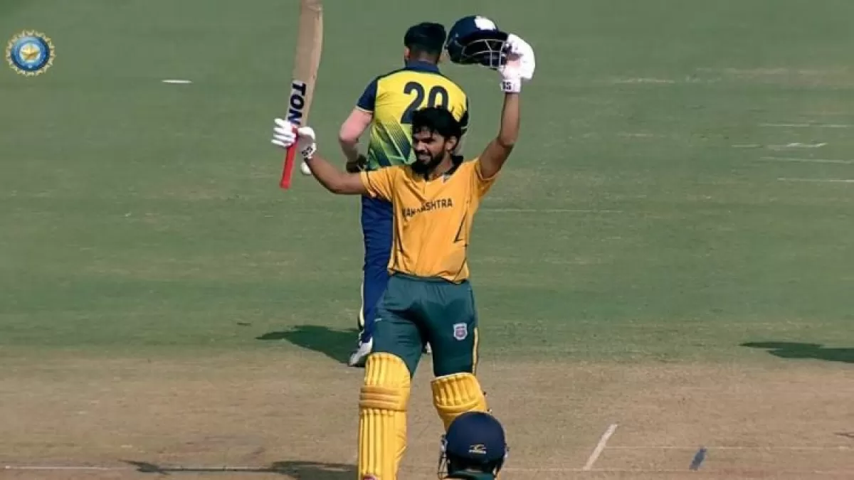Rituraj Gaikwad again played a stormy innings, scored 168 runs in 125 balls