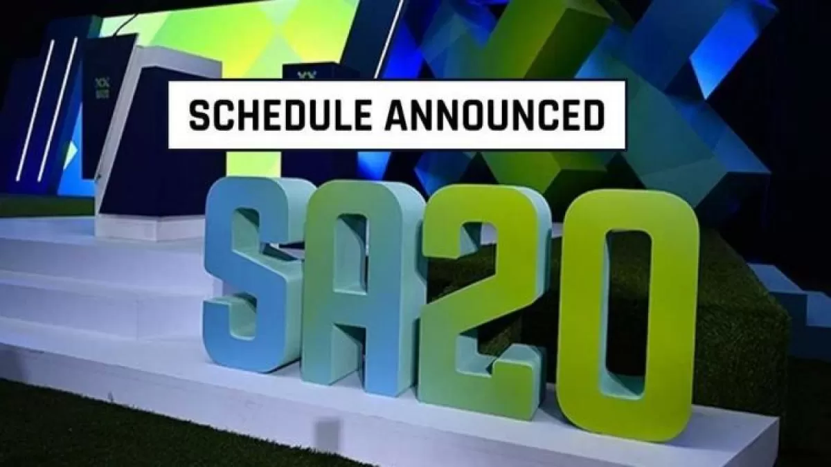 SA20 schedule 2023, Schedule released for South Africa T20 league