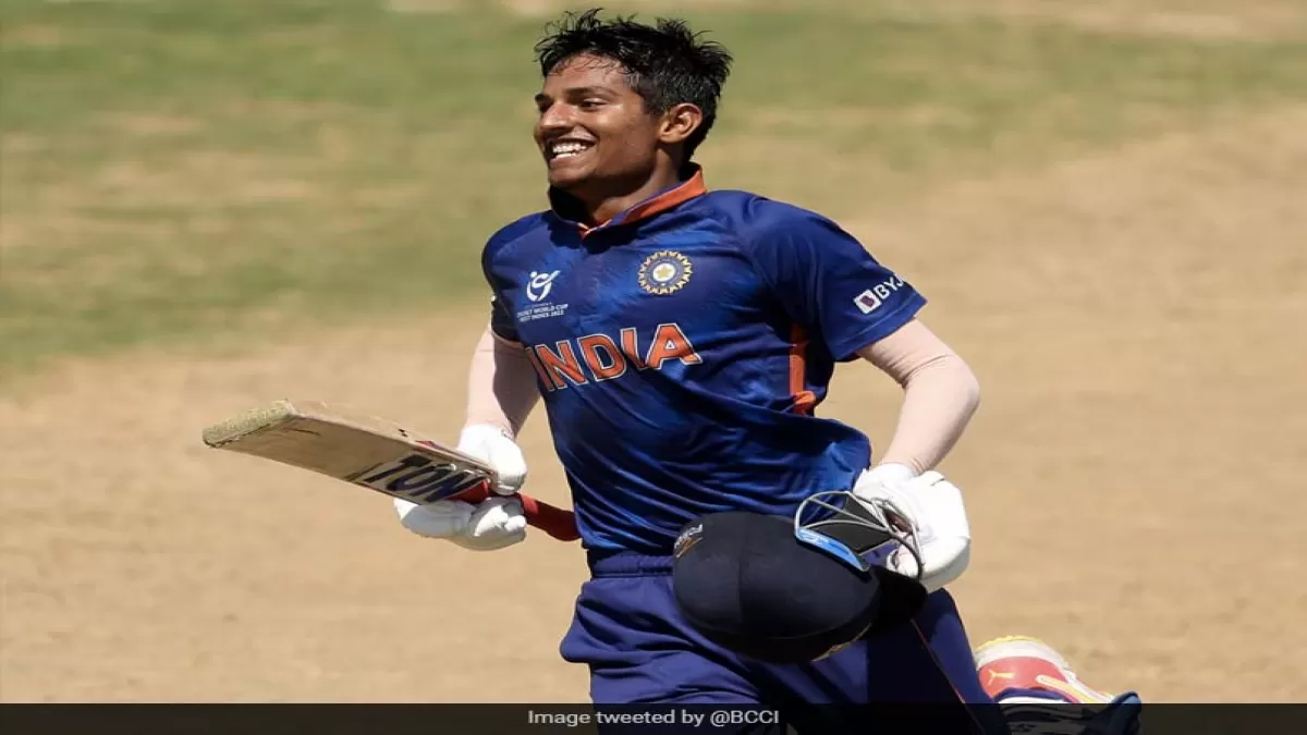 यश धुल के शतक जड़ने के बाद देखें एनसीए प्रमुख वीवीएस लक्ष्मण का रिएक्शन