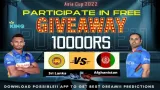 SL vs AFG Live