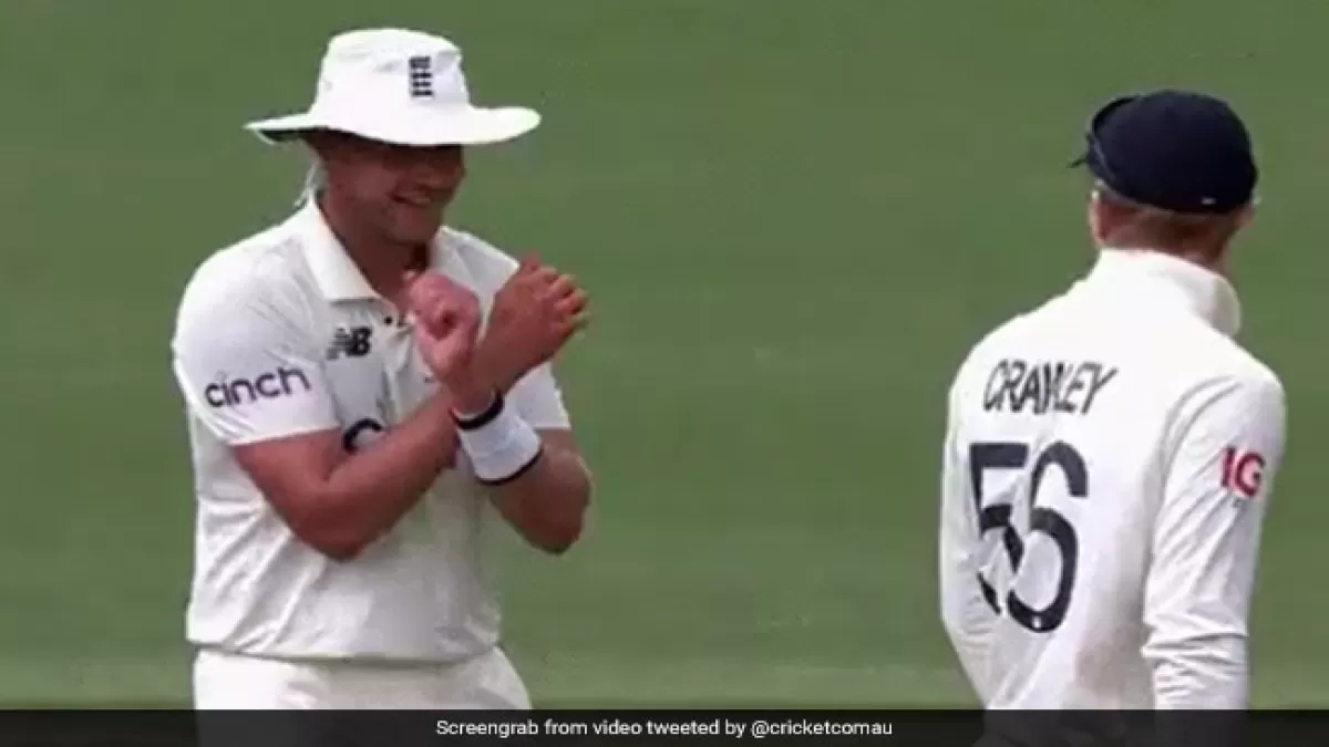 स्टुअर्ट ब्रॉड ने बीच मैदान में किया गंगनम स्टाइल डांस, देखें Video