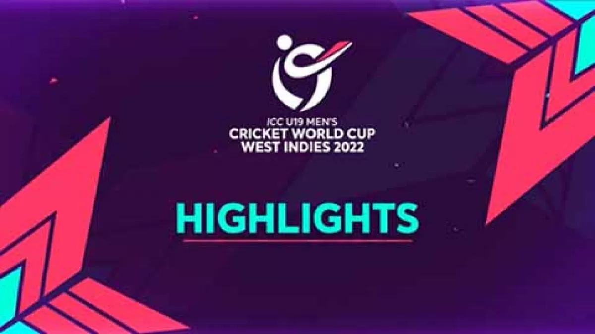 Under 19 World Cup 2022 - India won final match - India became world champion - Highlights
