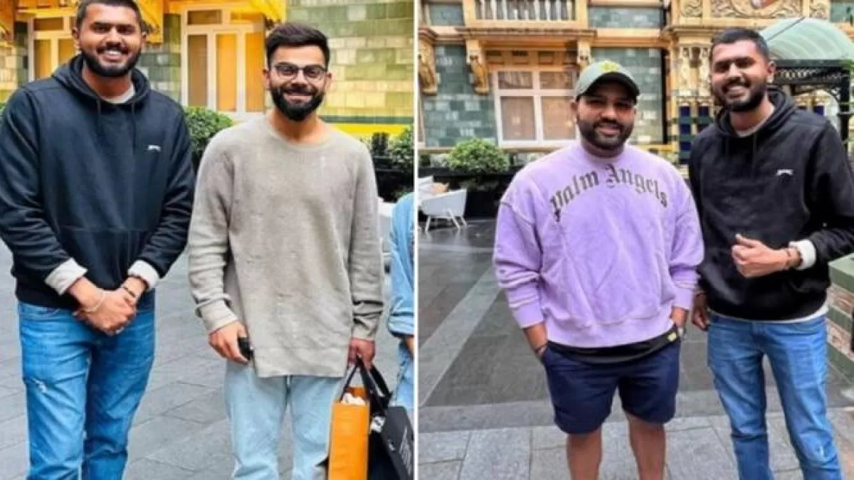 इंग्लैंड में शॉपिंग करते दिखे विराट कोहली और रोहित शर्मा