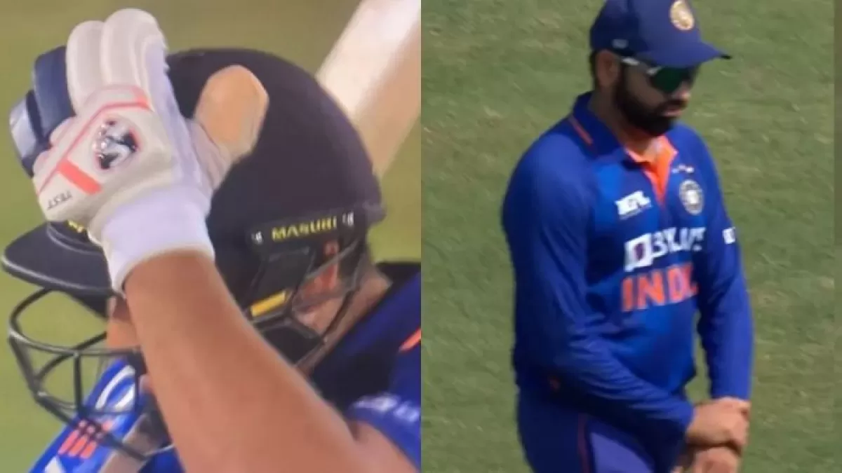 Wife Ritika salutes Rohit explosive innings with injured thumb