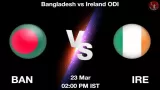 BAN vs IRE, Dream11