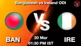 BAN vs IRE Dream11