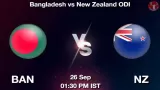 BAN vs NZ Dream11