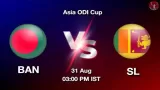 BAN vs SL Dream11