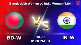 BD-W vs IN-W Dream11 Prediction in Hindi, Playing 11, Pitch Report, Weather Report