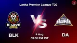 BLK vs DA Dream11