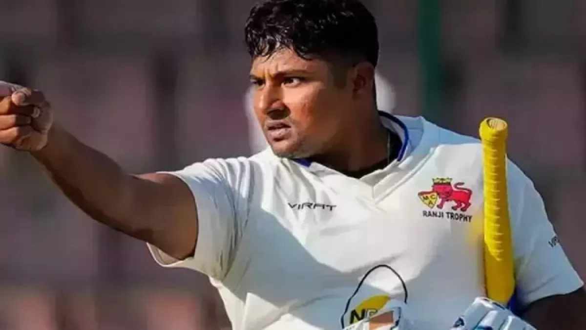 Controversy is increasing due to non-selection of Sarfaraz Khan in the Indian team