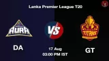 DA vs GT Dream11
