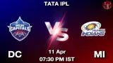 DC vs MI Dream11