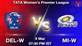 DEL-W vs MI-W Dream11