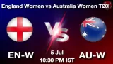 EN-W vs AU-W Dream11