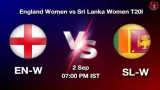 EN-W vs SL-W Dream11