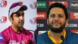Gautam Gambhir and Shahid
