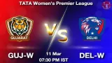 GUJ-W vs DEL-W Dream11