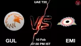 GUL vs EMI Dream11