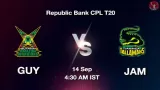 GUY vs JAM Dream11