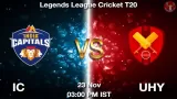 IC vs UHY Match