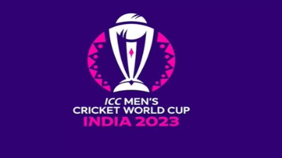 ICC released the amazing logo of ODI World Cup 2023