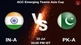 IN-A vs PK-A Dream11