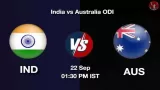 IND vs AUS Dream11
