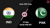 IND vs PAK Dream11