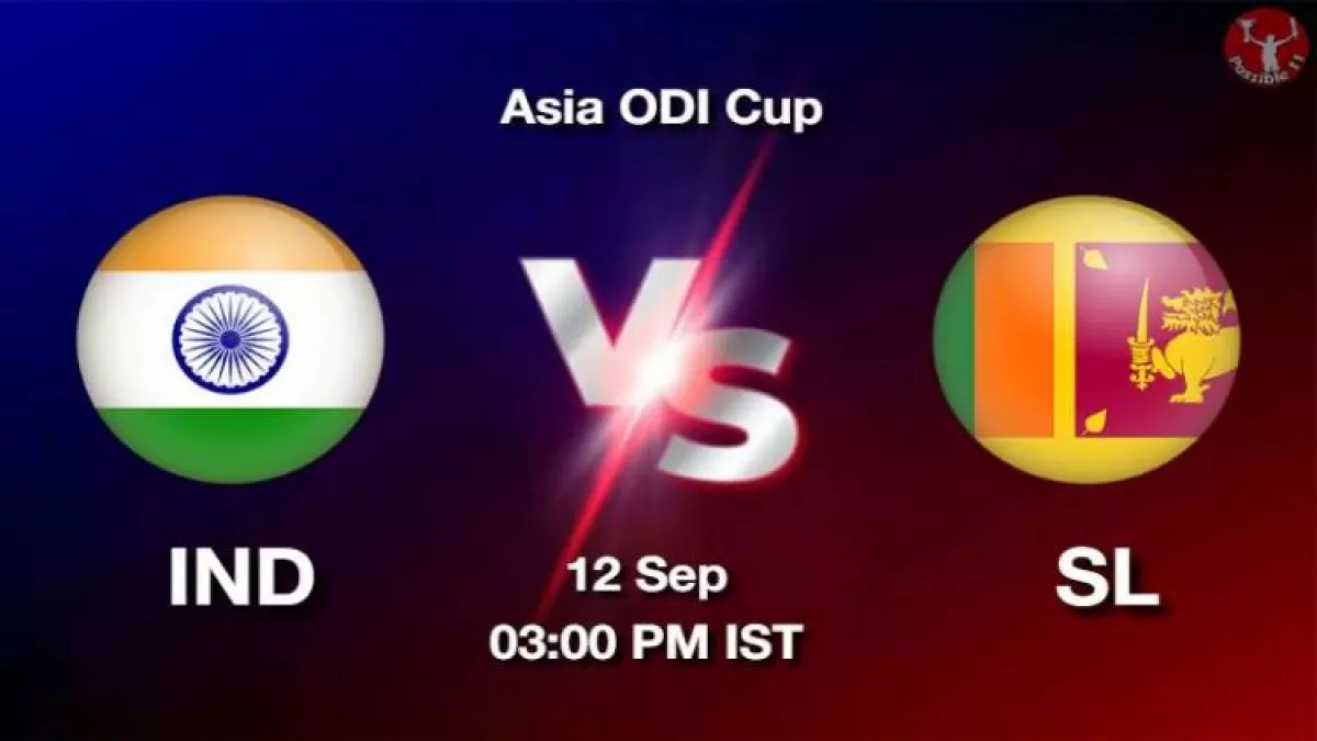 IND vs SL Dream11 Prediction in Hindi, Playing 11, Pitch Report, Weather Report